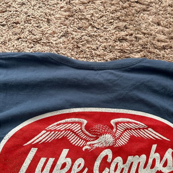 Luke Combs Wings World Tour 2023 Blue T-Shirt Unisex/Men’s Size 3X Band Tee - Picture 9 of 16